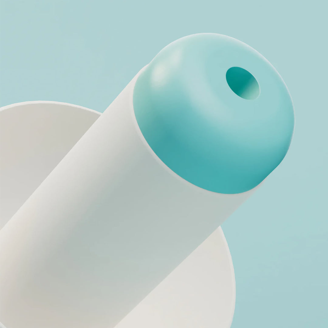 Close-up of Alpine Pluggies Kids Earplug filter, showcasing soft, reusable material with advanced noise reduction for children's hearing protection.