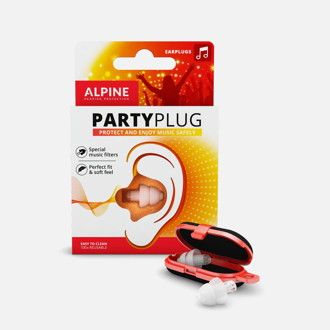 Alpine PartyPlug 音乐会降噪耳塞, 透明款