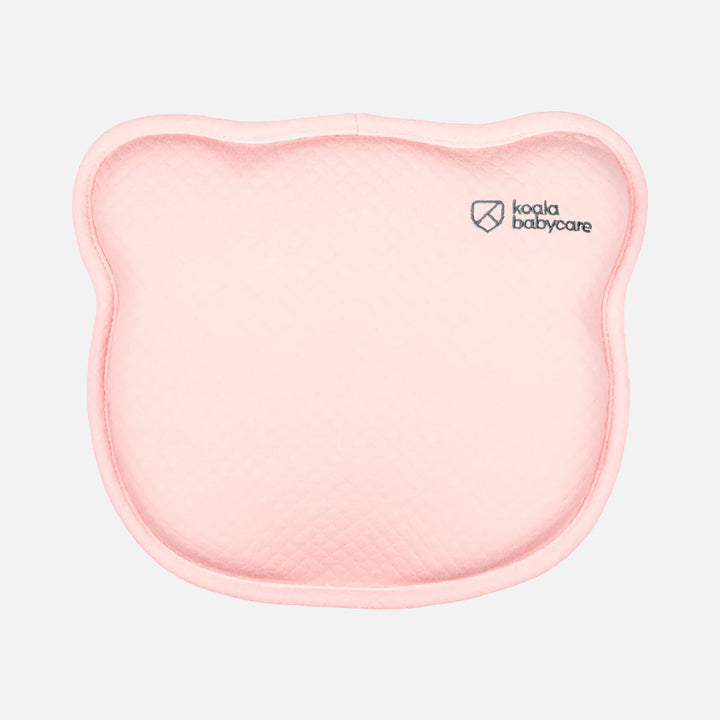 Koala Babycare Koala Perfect Head pillow in pink, designed for newborn head support and ergonomic comfort.