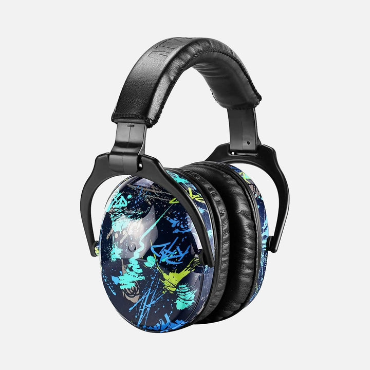 ZOHAN EM030 kids earmuffs Rap design with adjustable headband, soft ear cushions and lightweight noise reduction